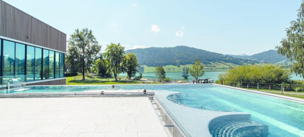 Seminarhotel Am Aegerisee Unterägeri Kültér fotó